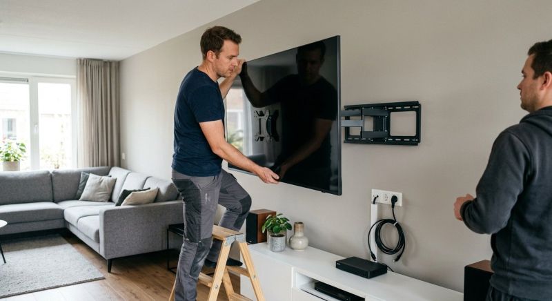 Flatscreen TV Mounting in Alpharetta, GA