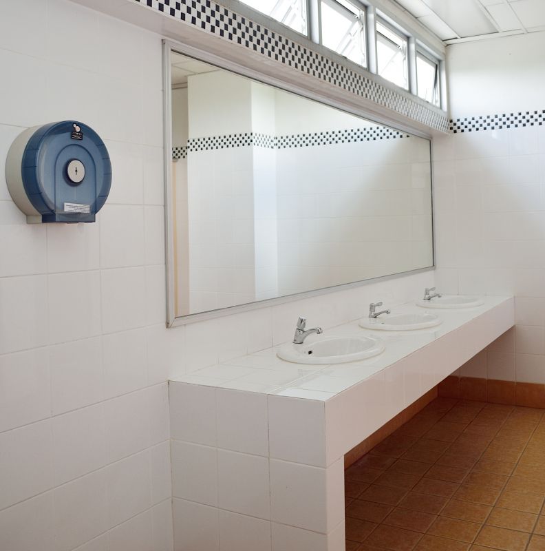 Bathroom Mirror Installation