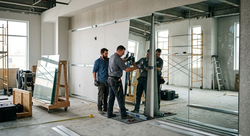 Commercial Mirror Installation in Boulder, CO