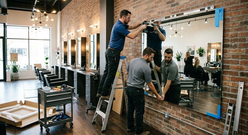 Commercial Mirror Installation in Arvada, CO