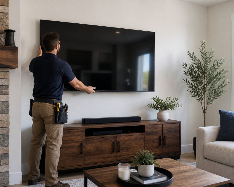 Tv Hanging Service in Kansas City, MO