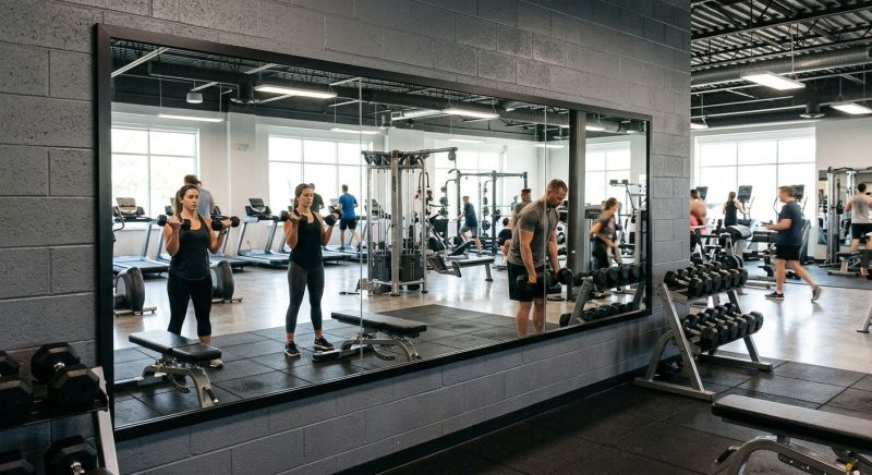 Workout Mirrors Installation in Longmont, CO